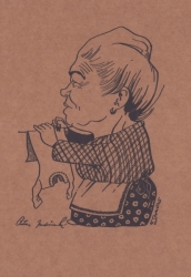 Antonie Nedošinská 130 let -  František Roleček 1947