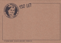 Antonie Nedošinská 130 let -  František Roleček 1947