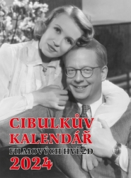 Cibulkův kalendář FILMOVÝCH HVĚZD 2024