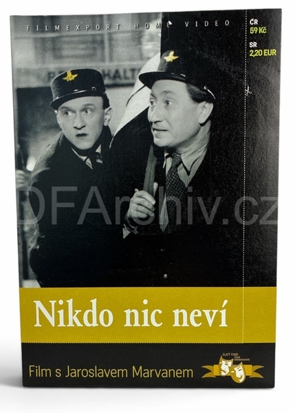Nikdo nic neví (DVD) - kopie