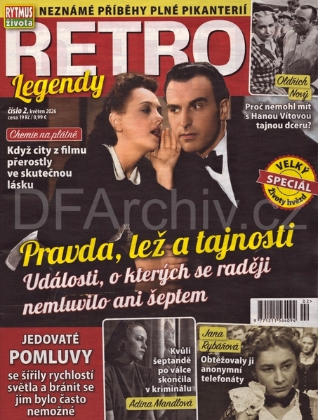 Rytmus života - RETRO Legendy 2026/02 - Pravda, lež a tajnosti